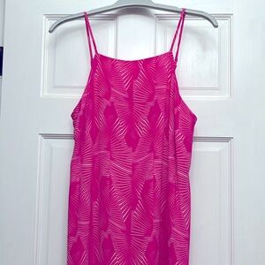 Vince Camuto Pink Palm Leaf Maxi Dress • Women’s Size XS • Brand New Condition